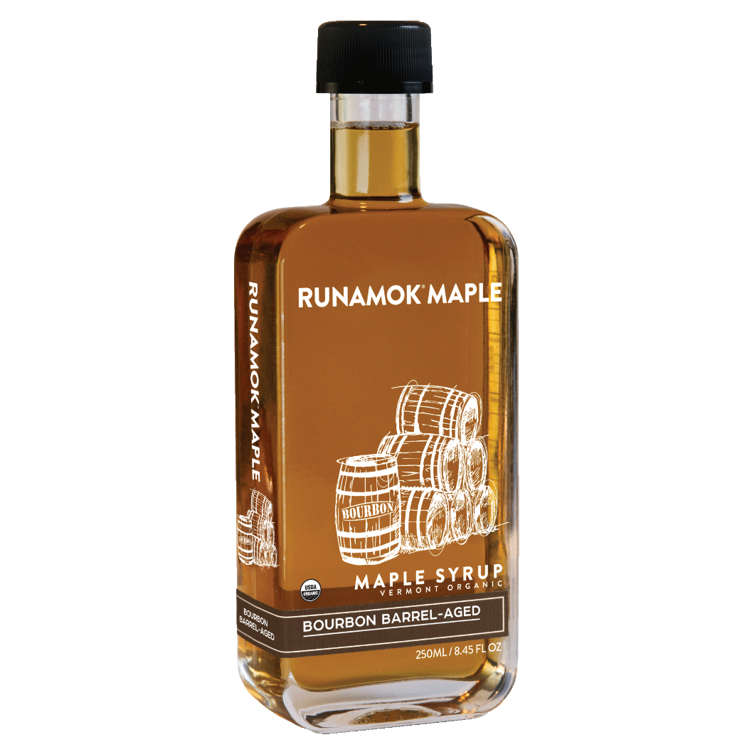 Best Selling Bourbon Barrel-Aged Organic Vermont Maple Syrup